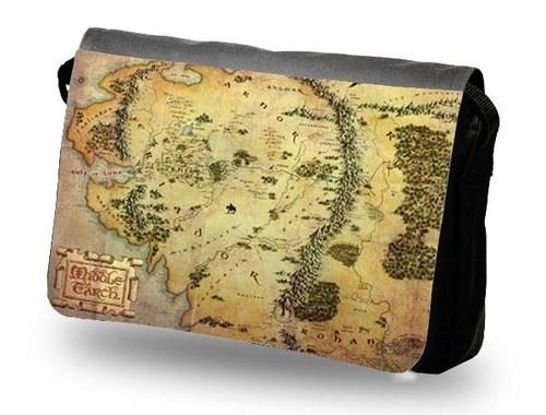 Bandolera mapa del tesoro hobbit Regalos originales para Navidad y Reyes basados en El Hobbit
