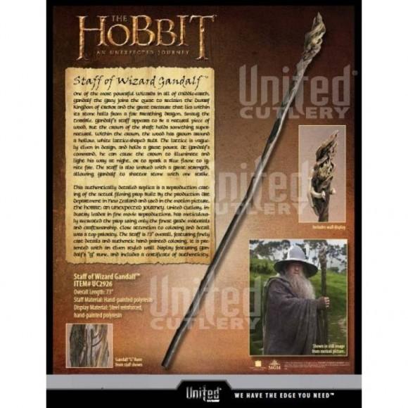 Regalos basados en El Hobbit - Bastón de Gandalf Regalos originales para Navidad y Reyes basados en El Hobbit