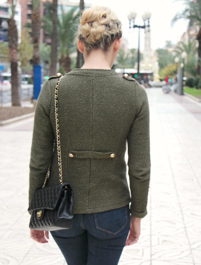 Street Style Tricot Militar