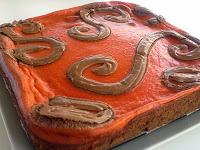 BROWNIE DE CHOCOLATE Y CALABAZA BROWNIE DE CHOCOLATE Y CALABAZA