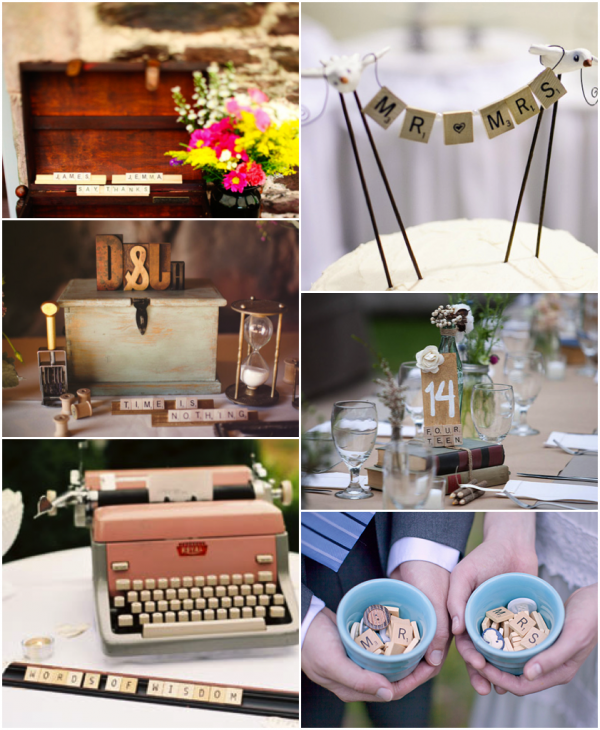 Wedding Inspiration. Scrabble