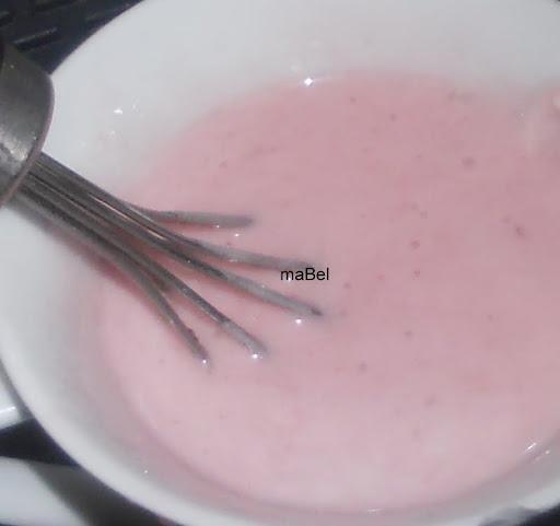 Mousse facil de fresas o de mermelada Mousse facil de fresas o de mermelada