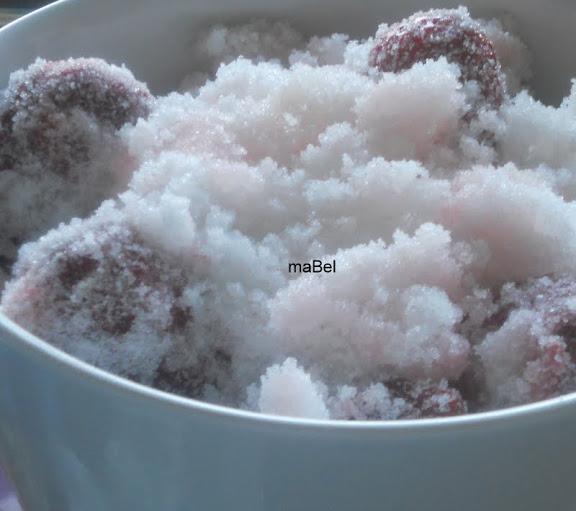 Mousse facil de fresas o de mermelada Mousse facil de fresas o de mermelada