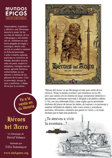 Dark Game,libro-juegos españoles en español