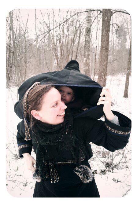 Portabebé amautik 04 El amautik, un sorprendente porta-bebé esquimal