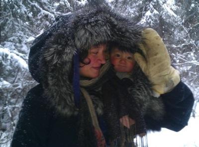 Portabebé amautik 01 El amautik, un sorprendente porta-bebé esquimal