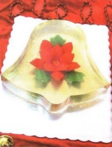 Postre campanas navideñas Postre campanas navideñas