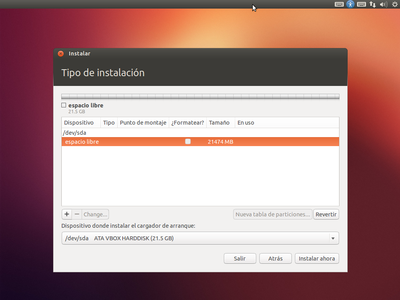 Particionar el disco duro para la instalación de Ubuntu particiones1 th Particionar el disco duro para la instalación de Ubuntu