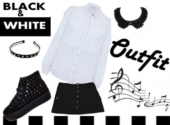 ONE OPTION IS....BLACK & WHITE ONE OPTION IS....BLACK & WHITE