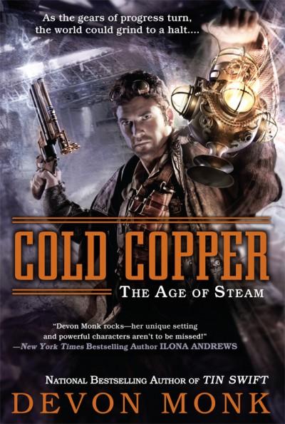 Portada Revelada: Cold Copper (Age of Steam, #3) de Devon Monk Portada Revelada: Cold Copper (Age of Steam, #3) de Devon Monk