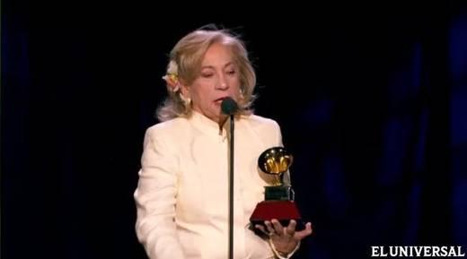 María Teresa Chacín se gana el gramófono dorado