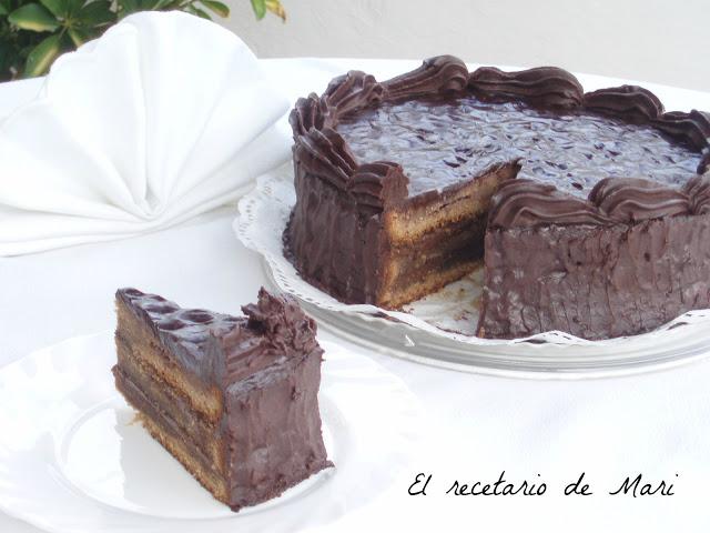 TARTA DE CHOCOLATE (Paso a paso)