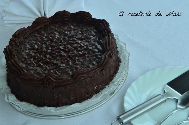 TARTA DE CHOCOLATE (Paso a paso)