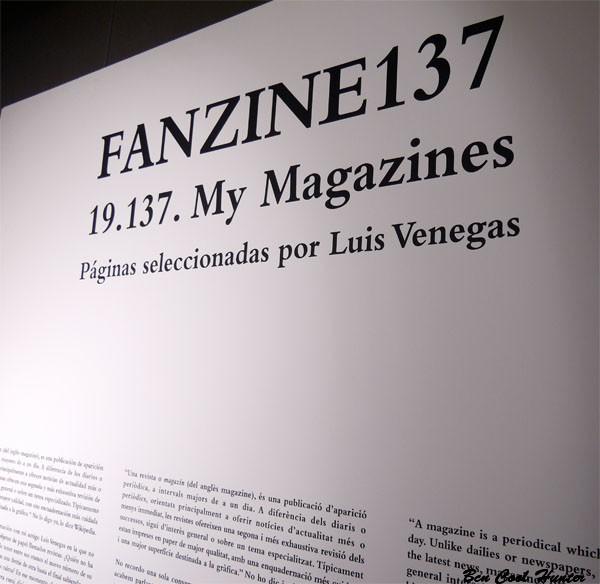La Galería Loewe de Barcelona expone Fanzine137, páginas seleccionadas por Luis Venegas