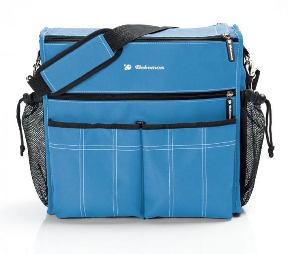 Puericultura en azul - Bolso Urban Bebemon - Productos para bebés Puericultura en azul, productos para bebés que transmiten calma