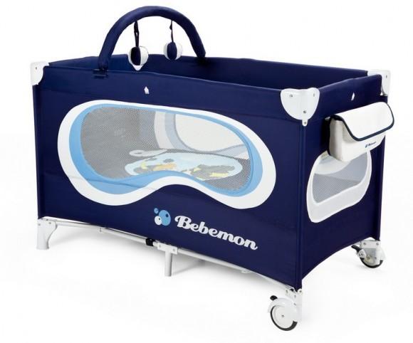 Puericultura en azul - Cuna Oasis Bebemon - Productos para bebés Cuna de viaje Oasis doble altura de Bebemon
