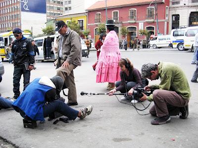 Por los caminos del Che.  Fotografías del rodaje del Documental