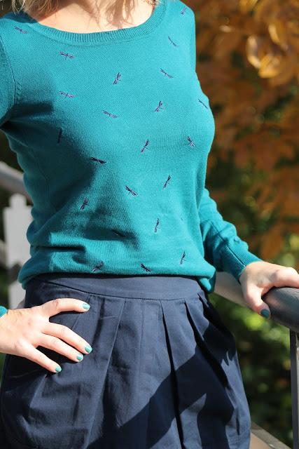 Navy and Turquoise Navy and Turquoise