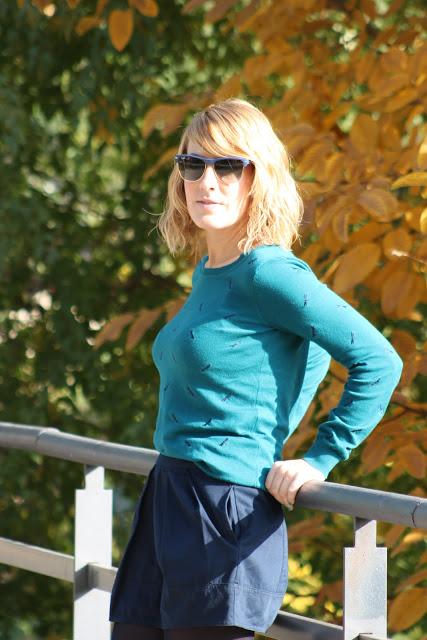 Navy and Turquoise Navy and Turquoise