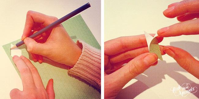 collar manual1 Cómo hacer collares de papel