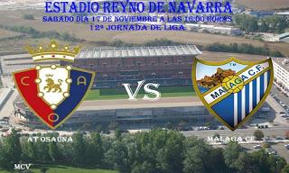 AT OSASUNA vs MALAGA CF AT OSASUNA vs MALAGA CF