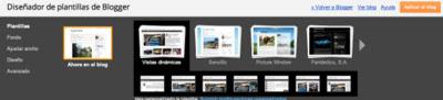 Personaliza Tu Blog: Cambio de Plantillas en Blogger