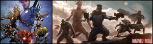 Steve McNiven ha sido consultor creativo de Marvel Studios para Los Guardianes de la Galaxia