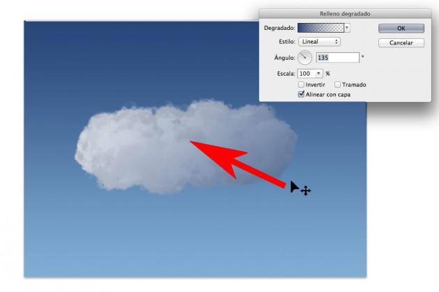 Crear una nube realista con Photoshop Cs6