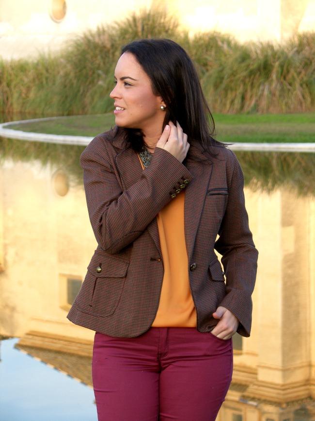 MUSTARD + CHECK JACKET MUSTARD + CHECK JACKET