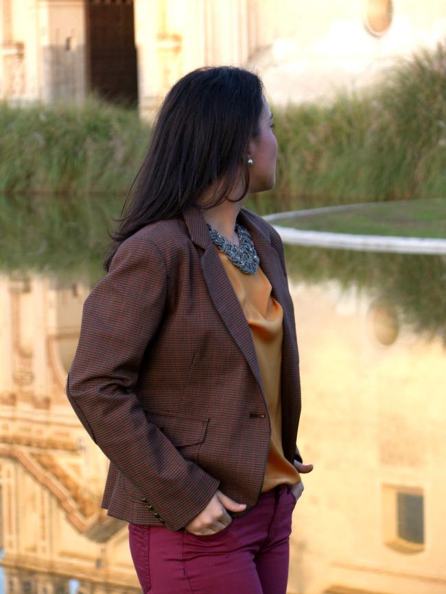 MUSTARD + CHECK JACKET MUSTARD + CHECK JACKET