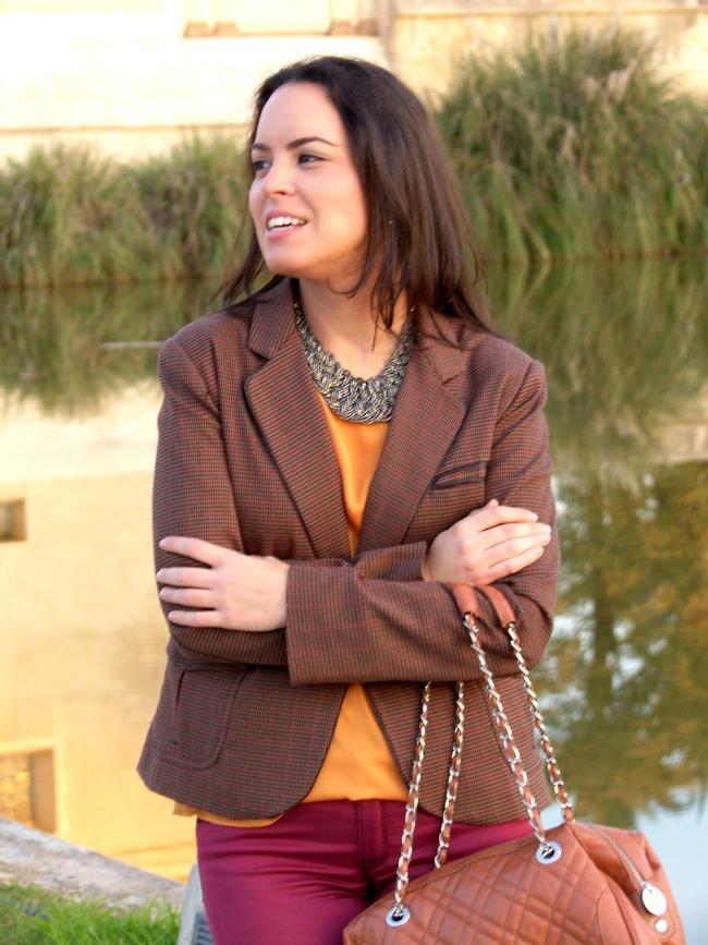 MUSTARD + CHECK JACKET MUSTARD + CHECK JACKET