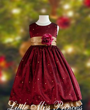 Fotos de vestidos de niñas para navidad