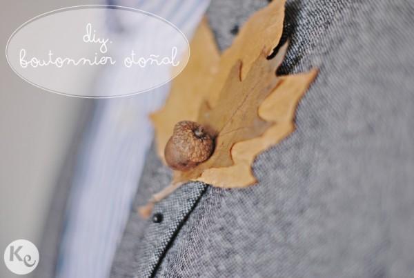 DIY. Fall boutonniere DIY. Fall boutonniere