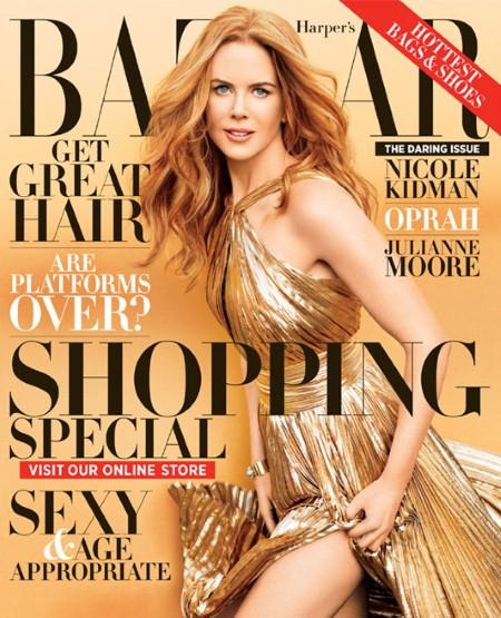 MAGAZINES: Nicole Kidman para HARPER'S BAZAAR!