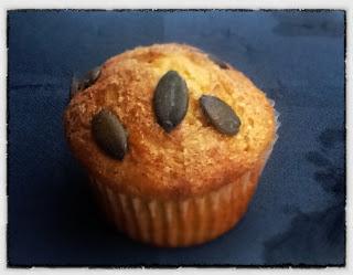MUFFINS DE CALABAZA Y PIPAS MUFFINS DE CALABAZA Y PIPAS