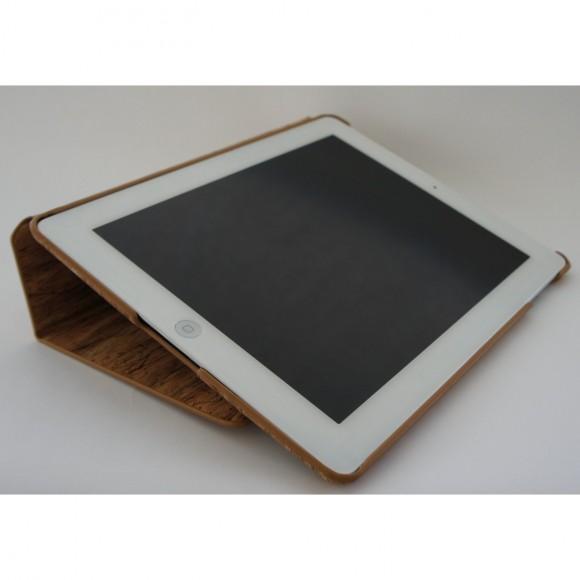 Funda Nature Lybox para iPad y nuevo iPad - 3 posiciones - Colección Nature de Lybox, fundas tipo libreta para iPad 1, 2, 3 y 4 generación