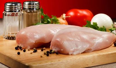 Carne de pollo en la dieta El pollo es pobre en grasas