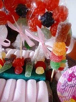 Cómo hacer una tarta de chuches