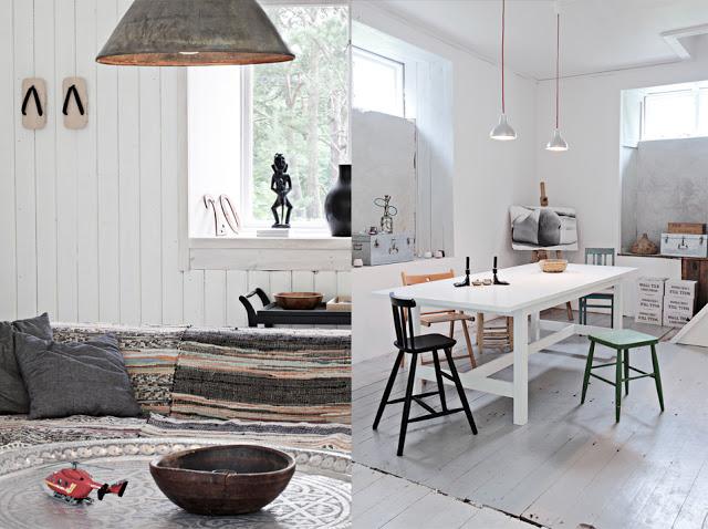 En la isla de Gotland. Interiores renovados En la isla de Gotland. Interiores renovados