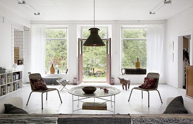 En la isla de Gotland. Interiores renovados En la isla de Gotland. Interiores renovados