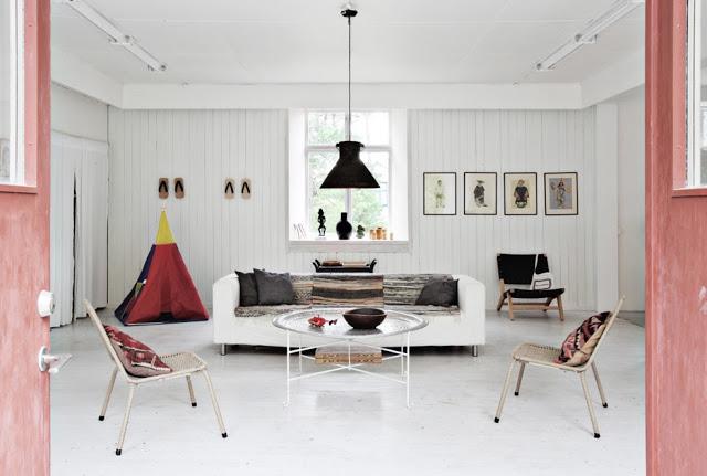 En la isla de Gotland. Interiores renovados En la isla de Gotland. Interiores renovados