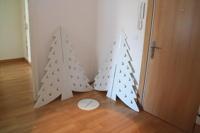 Diy-Navidad: El árbol de cartón recoclado de Erika