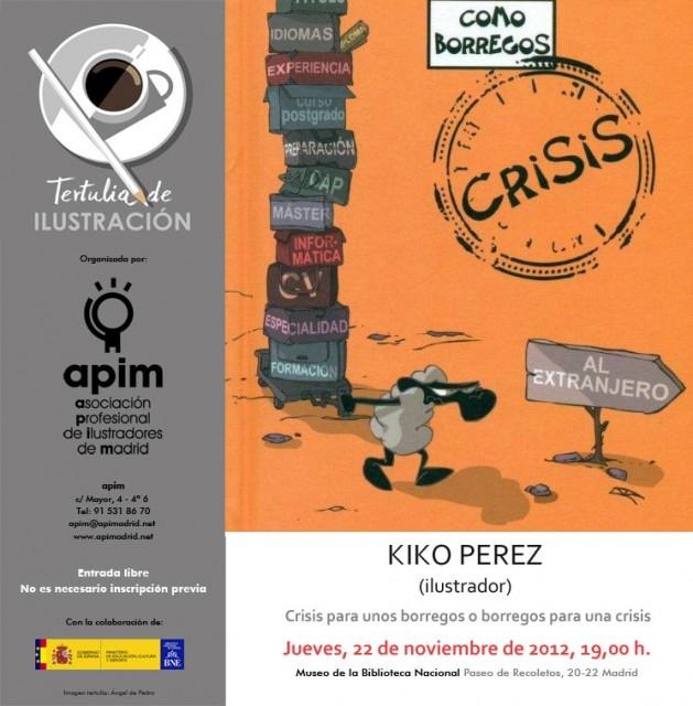 Tertulia de ilustración con Kiko Pérez