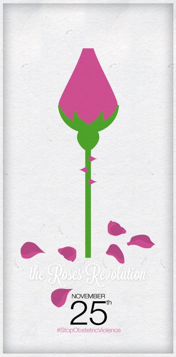 rosa #StopViolenciaObstetrica