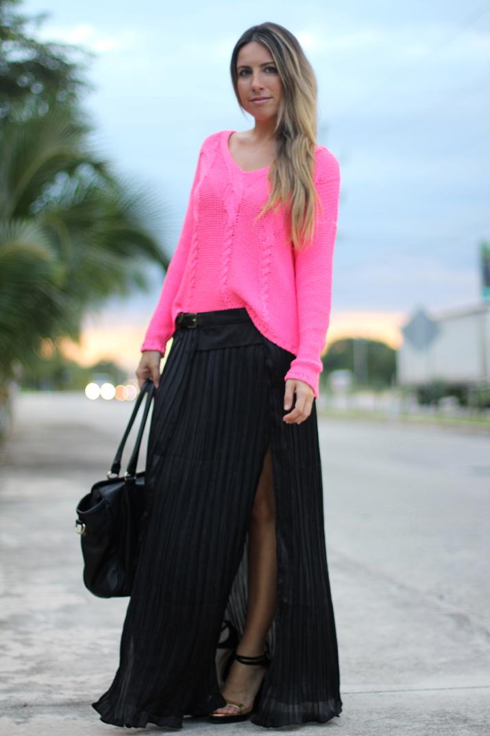 sexy long skirt Sexy skirt fashion blogger
