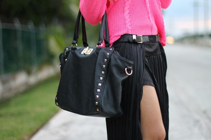 Studded bag Studded bag blogger