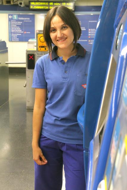 Lara Martín, mecánica de Metro, y los recortes Lara Martín, mecánica de Metro, y los recortes