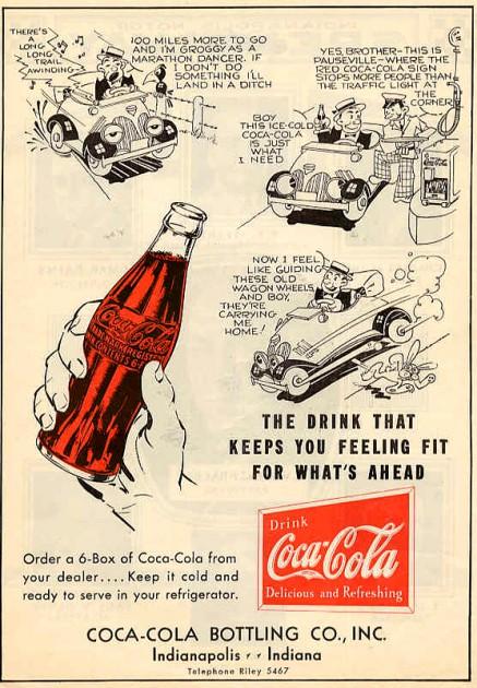 Historia de la gráfica de Coca Cola 1º parte 1880-1939