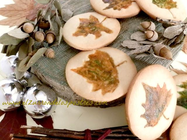 Galletas Hojas de Otoño Galletas Hojas de Otoño