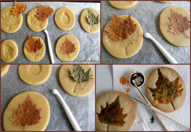 Galletas Hojas de Otoño Galletas Hojas de Otoño